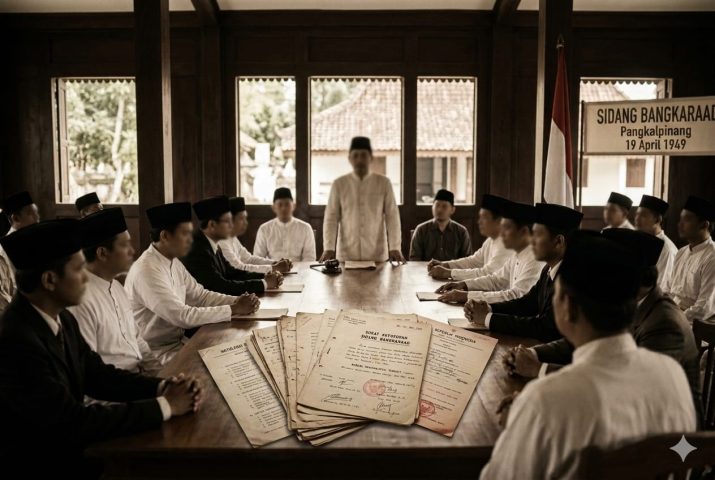 19 April 1949, Bangkaraad Mengirimkan Delegasi ke BFO dan Mendukung Perundingan Belanda-Indonesia.