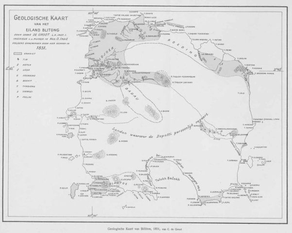 16 Mei 1852, Den Dekker Menemukan Deposit Bijih Timah di Sidjoek dan Boeding.