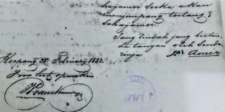 Surat kematian Amir
